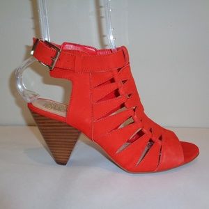 Vince Camuto Size 8.5 M ELIKA Red Sandals